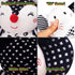Baby Toys 0-12 Months, Black and White Newborn Toys, Soft Plush Rattle Stuffed Animal Toy with Teether and Sound, Developmental Hand Grip Toys (El...