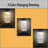 Portable Cordless Lamp, Battery Operated Table Lamp with Touch Dimmer, Rechargeable Folding Night Light for Bedroom, Living Room, Office, Travel, ...