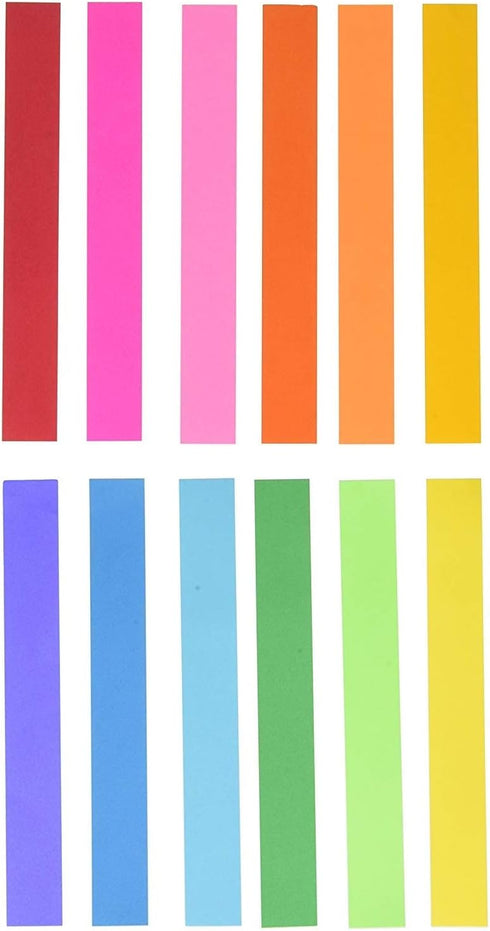 Mighty Bright Paper Chain Strips 1"X8" 180/Pkg-Assorted Colors...