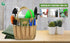 13 Pieces Succulent Tools Kit with Organizer Bag, Gardening Tool Set with Tote,Mini Succulent Garden Tool Kit Succulent Bonsai Planter Set Indoor ...