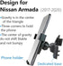 Car Phone Holder for 2017-2020 Nissan Armada Auto Accessories Navigation Bracket Interior Decoration Mobile Cell Phone Mount...
