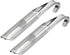 2Pcs Stainless Steel Tea Stick Infuser Hanging Tea Infuser Filter Pipe Steeper Strainer Tea Gadget for Loose Leaf Tea Herbs or Spice, Silver...