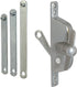 Prime-Line H 3557 Jalousie Operator, Reversible, With Three Link Arms, Aluminum Finish (Single Pack)...