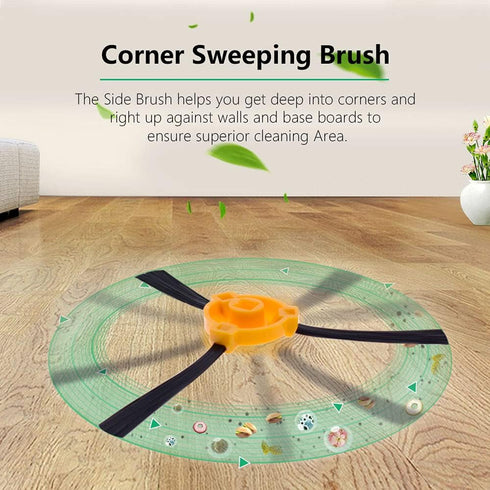 neutop Replacement Parts Compatible for Ecovacs Deebot N79S N79 DN622 DN622.11 DN622.31 N79W N79se and Deebot 500 DC3G Robot Vacuum with 1 Roller ...