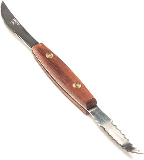 Fox Run 6601 Grapefruit Knife, Stainless Steel and Plastic...