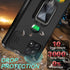 for Galaxy A22 5G/Boost Celero 5G Wallet Detachable Credit Card Holder Screen Protector with Kickstand, 360 Full Body Shockproof Protective Phone ...