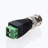 Cctv4Less BNC Male Balun Connector for Coax CAT5, CAT6, CAT7 to BNC Male and 2 Screw Camera Terminal Adapter - Reliable CCTV Surveillance Video Tr...