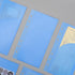 Blue Cash Envelopes A6 Budget Binder Inserts with 2 Pockets 5 Plastic Binder Pockets Planner Inserts for 6 Ring A6 Binders Organizer Notebook Refi...