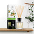 Jasmine Reed Diffuser w/Natural Essential Jasmine Oil 6.8 Fl Oz - Fresh & Long Lasting Fragrance - Scented Reed Diffuser - Gift Set w/Bamboo Stick...