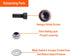 Hardware Kit for Mounting Racing Seat Sliders and Seat Bracket...