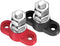 MGI SpeedWare 3/8" Bolt Power Junction Post for 12V 24V Automotive and Marine Battery Accessories Connections, 165 AMP, Stainless Steel Stud with ...