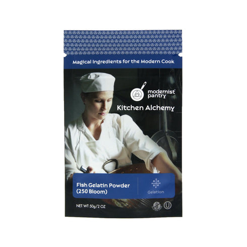 Pure Fish Gelatin Powder (250 Bloom) Gluten-Free OU Kosher Certified - 50g/2oz...