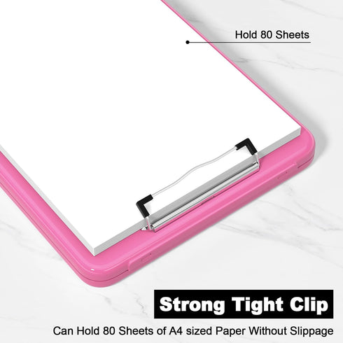 Hongri Clipboard with Storage, Open Nursing Clipboards Foldable Storage, Heavy Duty Nursing Clipboards Foldable, Office Supplies, School Supplies,...