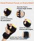 Anti-Spasticity Ball Splint, 2 in 1 Hand Splint for Stroke Hemiplegia Rehabilitation Finger Training Equipment Finger Wrist Hand Orthosis With Bal...