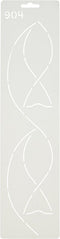 Quilting Creations Fish Border Quilt Stencil, 3"...
