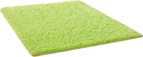 Ultra Soft Indoor Modern Square Area Rugs Fluffy Non-Slip Floor Carpets Silky Mat for Living Room Bedroom Kids and Baby Room Nursery and Pet, 1.3 ...