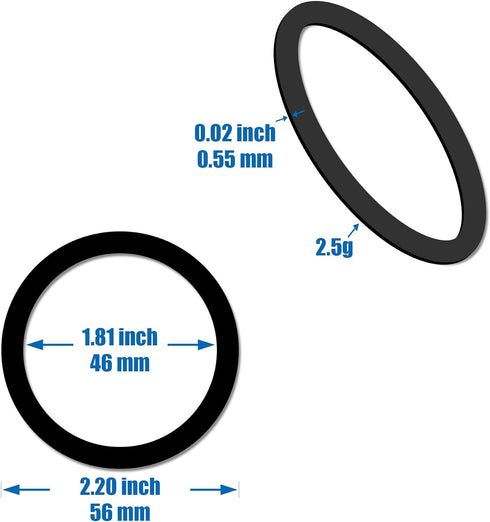 WYNK Universal Metal Rings Compatible for Apple Magsafe Charger/Wallet/Battery Pack, Compatible with iPhone 15/14/13/12 Series(Mini/Plus/Pro/Pro M...