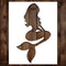 Mermaid Stencil | Reusable Underwater Kids Children Mermaid Stencils for Painting on Wood, Glass, Wall, Rock, Fabric, Walls, Canvas, Glassware | M...