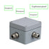 80x76x60mm Aluminum Alloy Metal Waterproof Junction Box, Universal Industrial Structure IP66 Outdoor Using explosionproof Electrical Project Box 3...