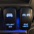 Dasen Rocker Switch 3PCS Laser Sasquatch & Rear & LED Lights Toggle Switch Blue Compatible with ATV UTV SUV...