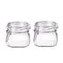 Bormioli Rocco Fido Clear Glass Jar with 85 mm Gasket,0.5 Liter (Pack of 2)...