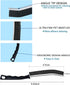 Crevice Cleaning Brush, 3+1Pcs Hard Bristle Gap Cleaning Brush Tool for Tight Spaces, 2024 Dead Corners Multifunctional Cleaner Brush for Househol...
