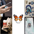 Butterfly Phone Ring Stand Holder, 360 Rotation Finger Ring Grip Stand for Cell Phones, Smartphones and Tablets...
