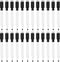 IHPUKIDI Magnetic Dry Erase Markers Fine Point Tip, 24-Pack Whiteboard Markers Dry Erase Marker with Eraser Cap, Low Odor Whiteboard Markers, Thin...