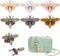 PH PandaHall 6 Sets, 6 Colors 3D Bee Shape Bag Turn Buckles Alloy Purse Lock Purse Clasp Closure Lock Clutch Closure for DIY Leathercraft Shoulder...