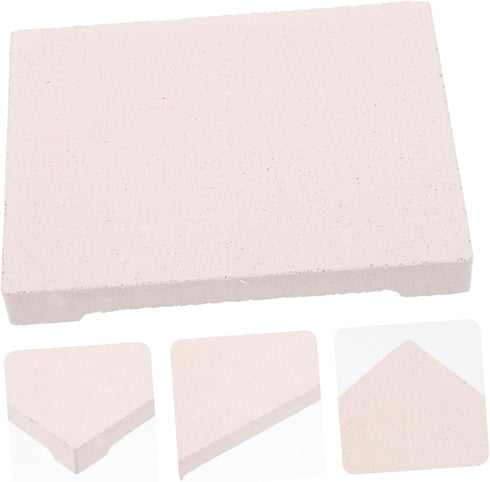EXCEART Refractory Brick Honeycomb Jewelry Gold Welding Plate Ceramics Plaster...