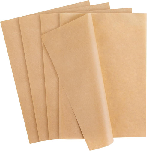 Koogel 330 Sheets Tissue Paper Bulk, Kraft Tissue Paper Brown Gift Wrapping Paper 14 x 10 Inch Craft Tissue Paper for Wedding Birthday DIY Project...