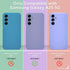 for Samsung Galaxy A25 5G Case, Silicone Phone Case with 1 Screen Protector, Soft Anti-Scratch Microfiber Lining, Full Body Shockproof Slim Cover,...