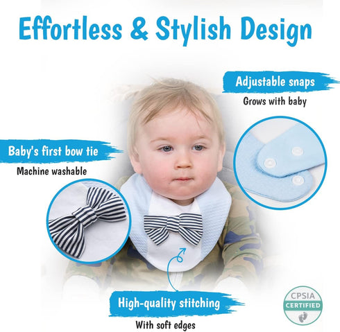 Bibs for Boys &Girls, Baby Boy Bibs, Baby Girl Stuff, Bandana Bibs for Baby Boy, Bibs 0-6 Months, Bibs 6-18 Months...