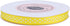 VATIN Polka Dot Craft Grosgrain Ribbon 3/8 Inch Wide by 10-Yard Spool Yellow Gold with White Dots,Use for Gift Wrapping,Party Decoration,All Craft...