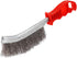 SH-RuiDu Wire Scratch Brush for Cleaning Rust, Heavy Duty 0.3mm Stainless Steel Wire Scratch Brush with Plastic Handle Rust Remover Brush for Rust...