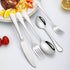 Silverware Set, Briout Flatware Set Service for 4 Stainless Steel Cutlery Set 20 Piece Include Upgraded Knife Spoon Fork Mirror Polished, Dishwash...