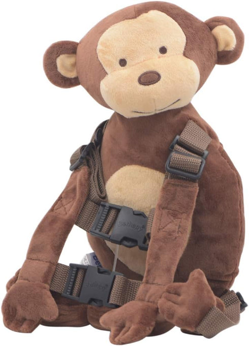 2 in 1 New Monkey Toddler Safety Harness Backpack Children's Walking Leash Strap?Brown?...