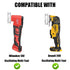 Square Slot Cutter Compatible for Dewalt 20V & Milwukee M18 Oscillating Multi-Tool to Cut-in Single Gang Wall Boxes,Outlet Cutter for Drywall,Effi...