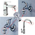 Faucet Quick Connector Adapter, Thead Connecting Faucet Aerator Adapter with Snap Quick Connector Fitting for Dishwasher Washing Machine (G1/2 Hos...