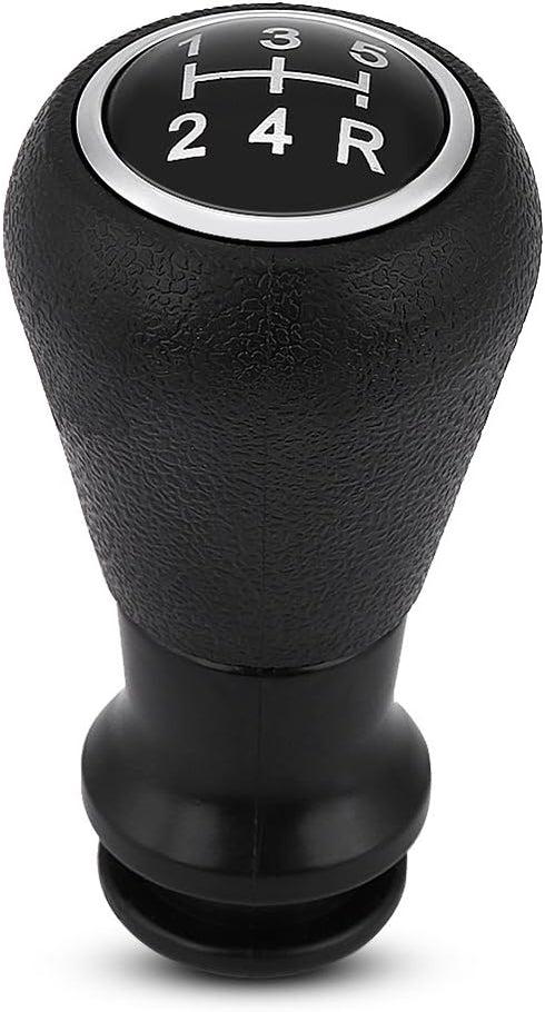 Keenso 5 Speed Shift Knob, Car Gear Shifter Knob Head for Peugeot 106 107 205 206 207 405 Citroen C1 C3 C4...