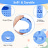 Baby Teether Toys, 2PCS Silicone Teething Toys, Remote Control Shape Teething Toys with 2PCS Pacifier Clip, Teething Relief Toys for Baby 3-24 Mon...