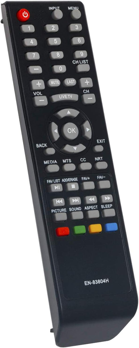 EN-83804H Remote fit for Hisense FHD TV 32H3E 32H3D 40H3D 43H3D 40H3F 32H3D1 40H3F1 32H3507 40H3507 43H3507 32H3308 40F3000 40F3030 40F3050 40F307...