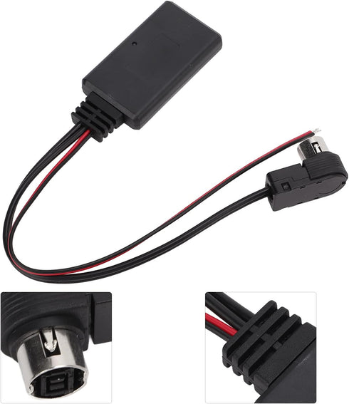 Yctze Car Bluetooth Module Bluetooth 5.0 AUX in Cable Car Stereo AUX Adapter Replacement for JVC KS?U58 PD100 U57 U29...