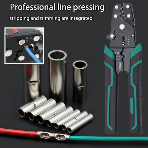 Tnisesm 240 Pcs 26-22 AWG Gauge Non Insulated Butt Connectors, Butt Splice Wire Connectors, Electrical Wire Seamless Uninsulated Butt Connectors C...