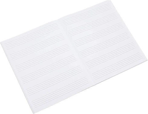Bright Creations Music Composition Notebooks, Manuscript Staff Paper for Kids, 50 Sheets (3 Pack)...