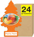 LITTLE TREES Air Fresheners Car Air Freshener. Hanging Tree Provides Long Lasting Scent for Auto or Home. Peachy Peach, 24 Air Fresheners...