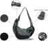 Dog Sling Carrier for Small Dogs Cat Carrier Breathable Mesh Bag(Fits Approximately 3 lbs to 6 lb Pets)(Black)...