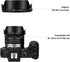 Lens Hood for Canon RF 16mm F2.8 STM Lens on EOS R6 R5 RP R Camera, Reversible Lens Shade Replace Canon EW-65C Lens Hood, Compatible with 43mm Fil...