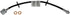 Dorman H622067 Rear Center Brake Hydraulic Hose Compatible with Select Jeep Models...