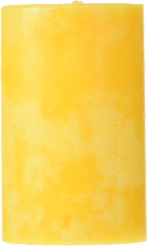 Aroma Naturals Lavender & Tangerine Essential Oil Scented Pillar Candle, Relaxing, 2.5 inch x 4 inch...